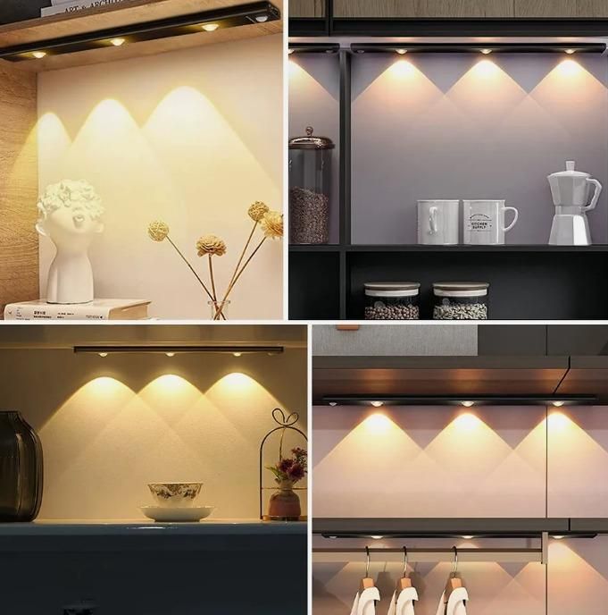 Smart LED Cabinet Light with Motion Sensor – Stick-On & Magnetic 💡