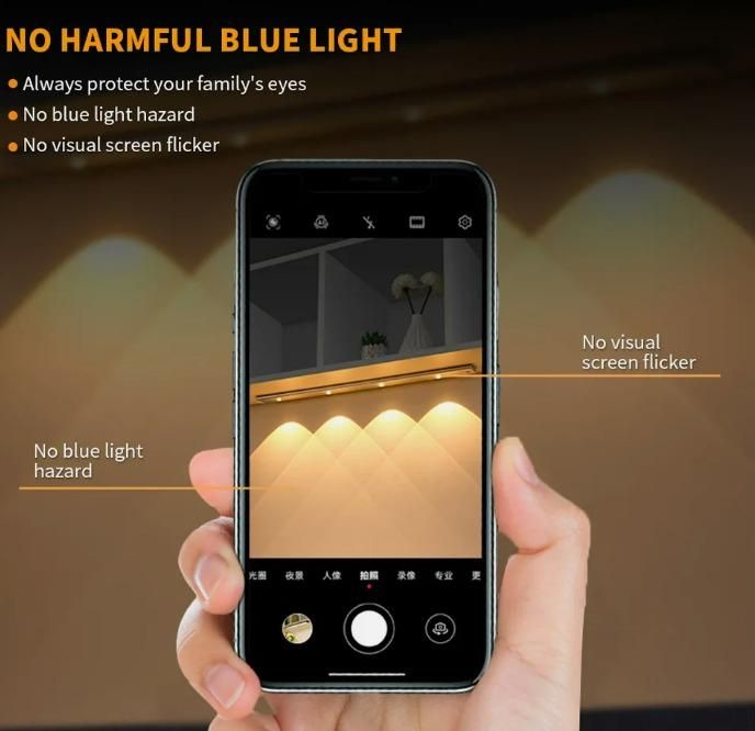 Smart LED Cabinet Light with Motion Sensor – Stick-On & Magnetic 💡
